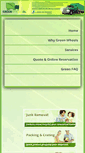 Mobile Screenshot of greenwheelsmoving.com
